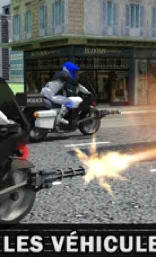 Police Vélo Crime Patrouille Chasse Fusil Tireur 3