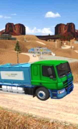 Simulateur de camion d'ordures hors route 2