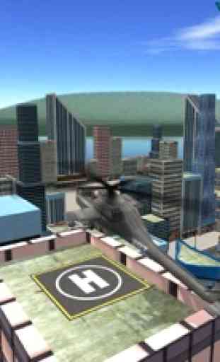 Simulateur de vol et volant en hélicoptère préside 3