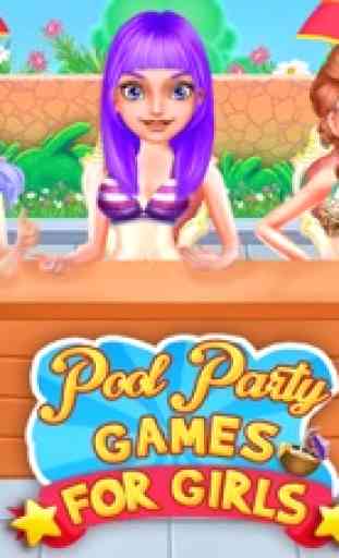 Soirée piscine Jeux pour filles Fête de la piscine 4