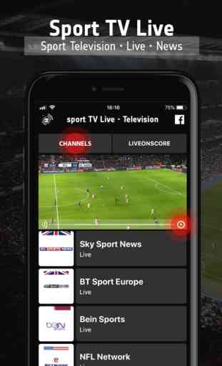 sport TV Live - Télévision 1