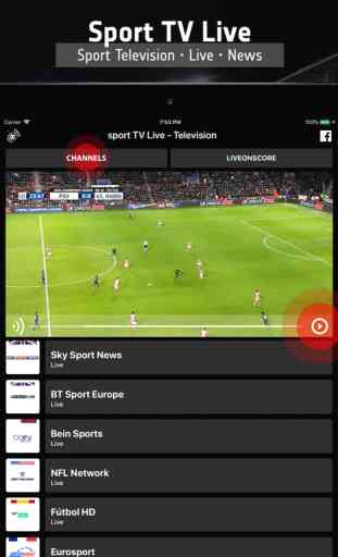 sport TV Live - Télévision 4