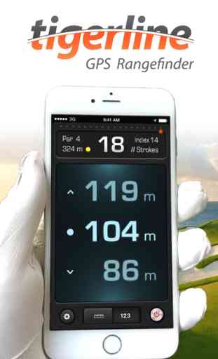 tigerline - Montre GPS Golf Télémètre 1