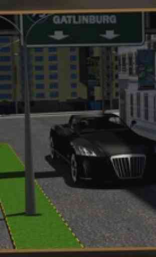 3D Gangster Car Simulator - Une simulation de pilote de la mafia fou et jeu de stationnement 3
