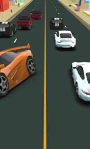 3D jeux de course fun meilleur jeu de voiture course de vitesse libre 4