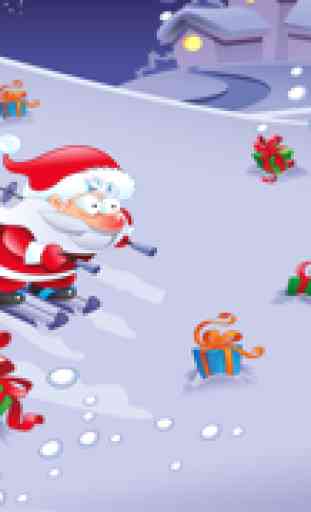 Actif Jeu Pour Les Enfants Sur Noël Avec le Père Noël et le Renne Rudolph 1