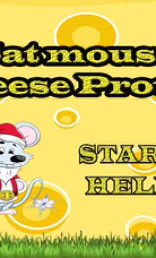 Le jeu du chat et de la souris à protéger le fromage. 2