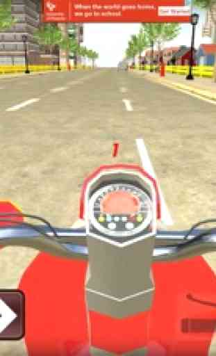 Bike racing Highway Traffic Wheeling 3D master 2