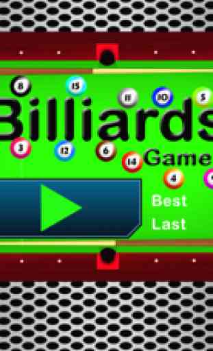 Billard et Snooker Sport Jeu 1