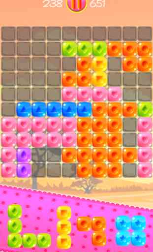 Block Puzzle Candy Fit 4