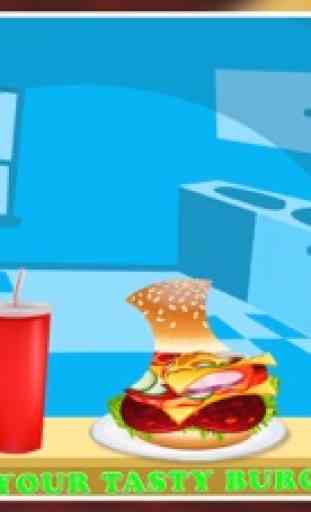 Burger Maker Jeu de cuisine: Fast food 4