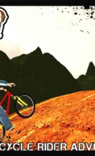 Cavalier de vélo tout-terrain & simulateur de cycl 2