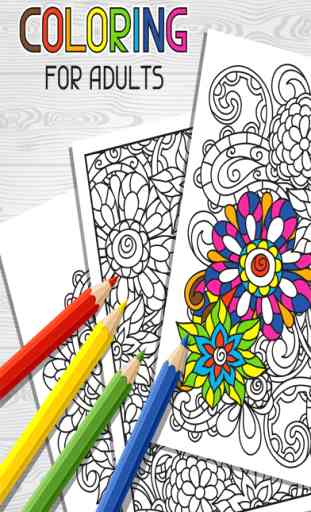 Coloriage de Mandalas pour adultes et enfants! 1