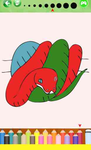 dessins de serpent livre à colorier pour les enfan 2