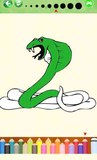 dessins de serpent livre à colorier pour les enfan 3