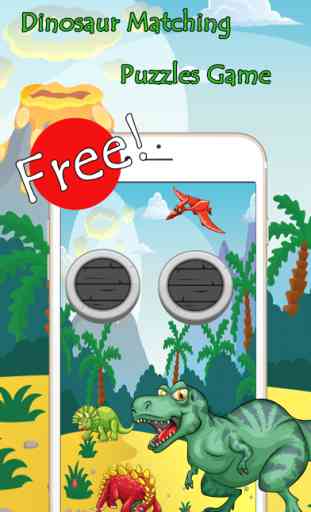 dinosaure matching fun jeux gratuit de réflexion 1