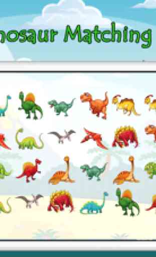 dinosaure matching fun jeux gratuit de réflexion 4