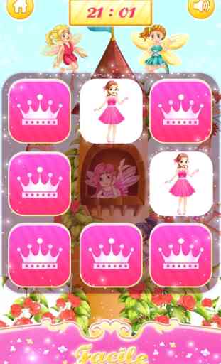 jeux de princesse mémoire pour fille 1