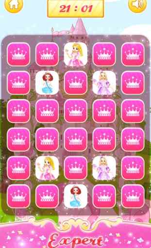 jeux de princesse mémoire pour fille 4