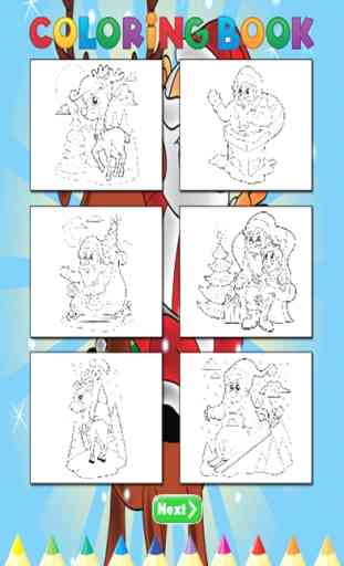 Livre de coloriage de Noël - Peinture pour enfants 3