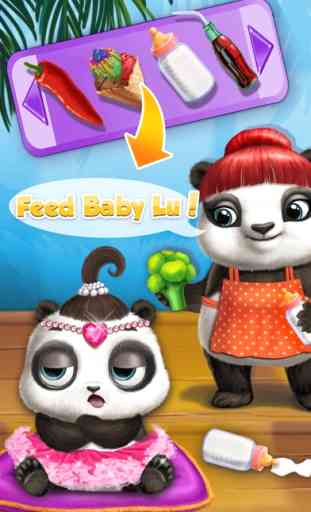 Panda Lu Baby Bear Care - Cute Mini Pet Friend 3