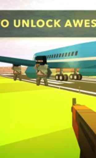 Pixel Crime Aéroport Attack Gun Survival inc 4