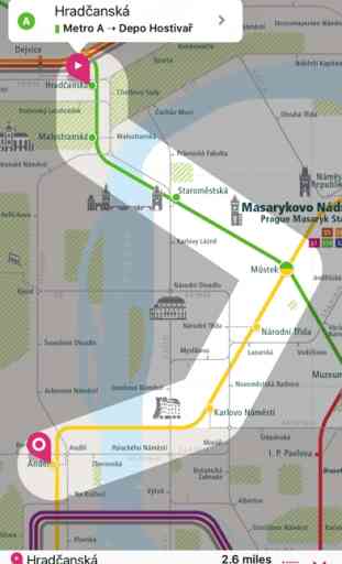 Prague Rail Map Lite 3