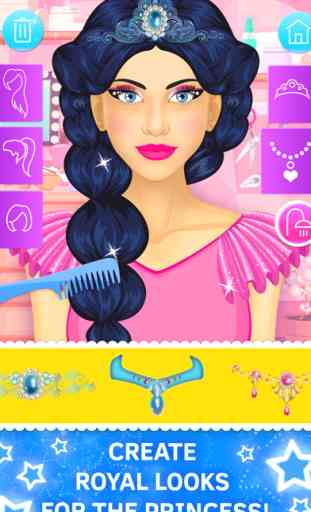 Princesse salon de coiffure et maquillage 3