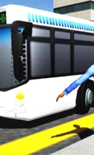 Real City Metro Bus Driver -Parking Simulator 2017 3