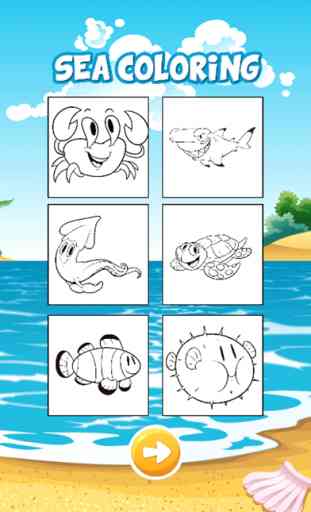 Shark livre de coloriage pour les jeux d'enfants 2