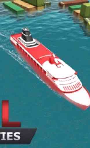 Simulateur de stationnement de bateau de croisière 3