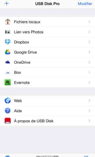 USB Disk Pro pour iPhone 1