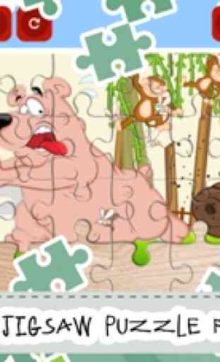 Zoo et animaux de la jungle Jigsaw Jeux Puzzle 2