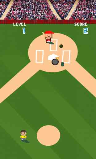 Un joueur de baseball minuscule - 8 bits de rétro pixel de base-ball / A Tiny Baseball Player - Free 8-Bit Retro Pixel Baseball 3