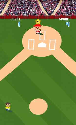 Un joueur de baseball minuscule - 8 bits de rétro pixel de base-ball / A Tiny Baseball Player - Free 8-Bit Retro Pixel Baseball 4
