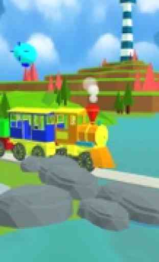 3D Train de Jouet - gratuit enfants jeu de Train 2