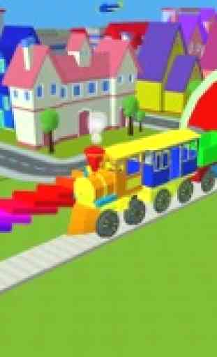 3D Train de Jouet - gratuit enfants jeu de Train 3