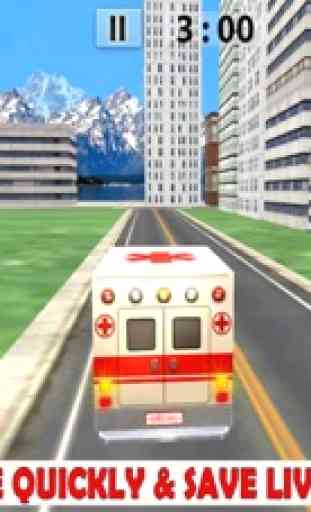 911 camion d'ambulance d'urgence et camion d'incen 1