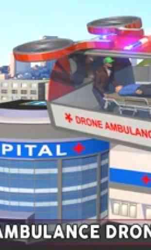 Drone Ambulance Simulateur Hélicoptère Sauvetage 1