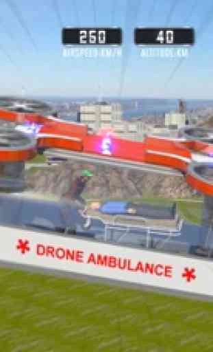 Drone Ambulance Simulateur Hélicoptère Sauvetage 3