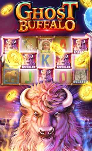 Ghost Buffalo Slots: Wild Casino Slot Machines 1