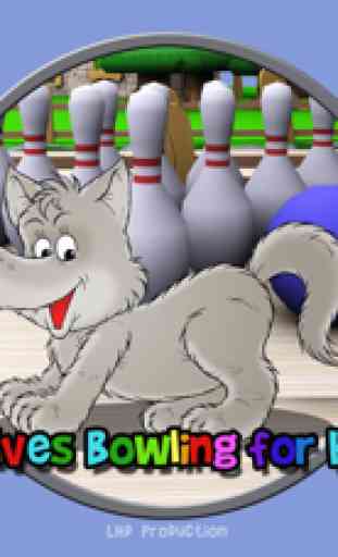 loups et bowling pour les enfants - jeu gratuit 1