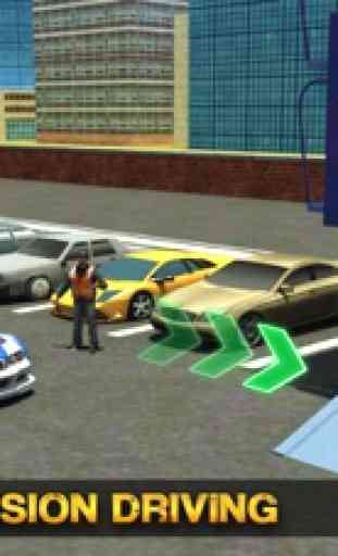 Multi-niveaux Parking Grue Au volant Simulateur 3D 2