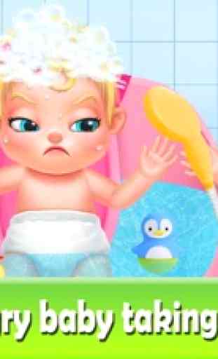 Newborn Angry Baby Boss - Jeux de soins pour bébés 2