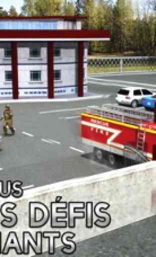 Sauvetage Feu Camion Simulateur Jeu: 911 Pompier 1