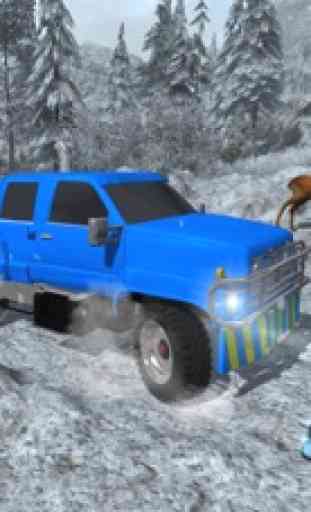 Simulateur de Offroad Sierra 4x4 – neige conduite 1