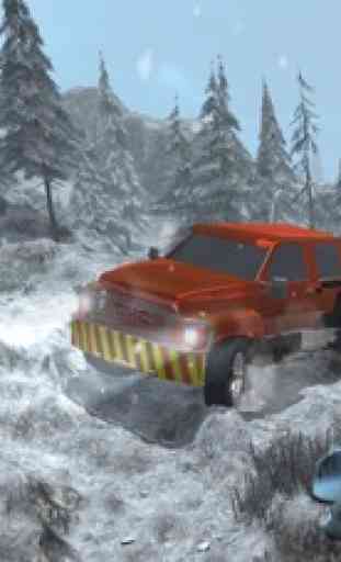Simulateur de Offroad Sierra 4x4 – neige conduite 2