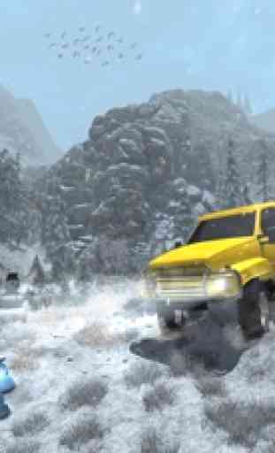 Simulateur de Offroad Sierra 4x4 – neige conduite 4