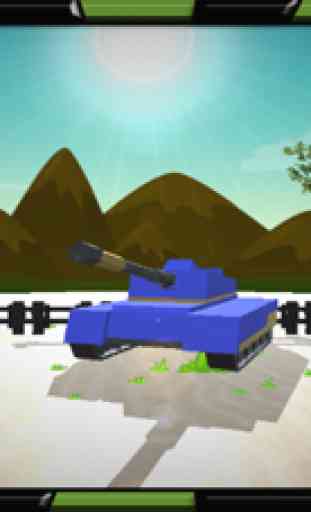 Tank shooter à Military Warzone Simulator jeu 1