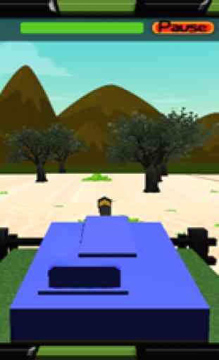 Tank shooter à Military Warzone Simulator jeu 3